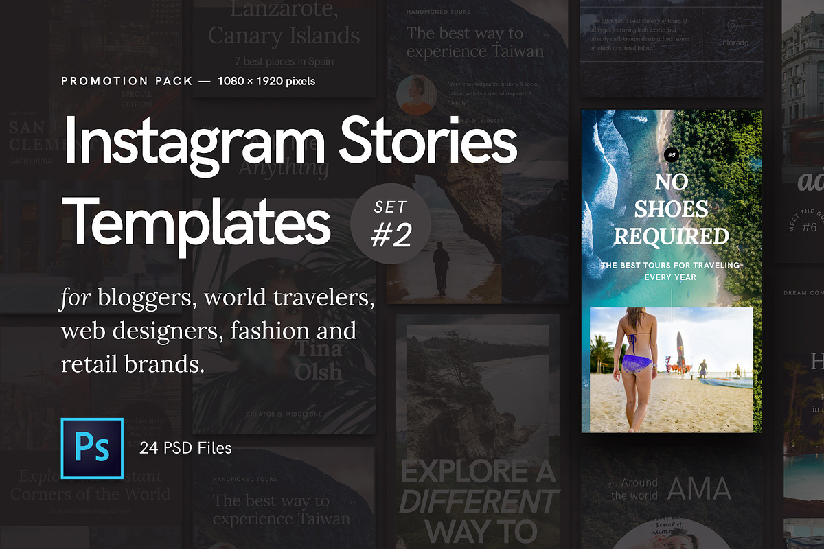 Instagram Stories — Promotion Pack#2, a Social Media Template by Middltone (Photo 1 of 8)