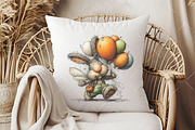 Whimsical Easter Bunny Clipart, an Illustration by OK Design (Thumbnail 5 of 6)