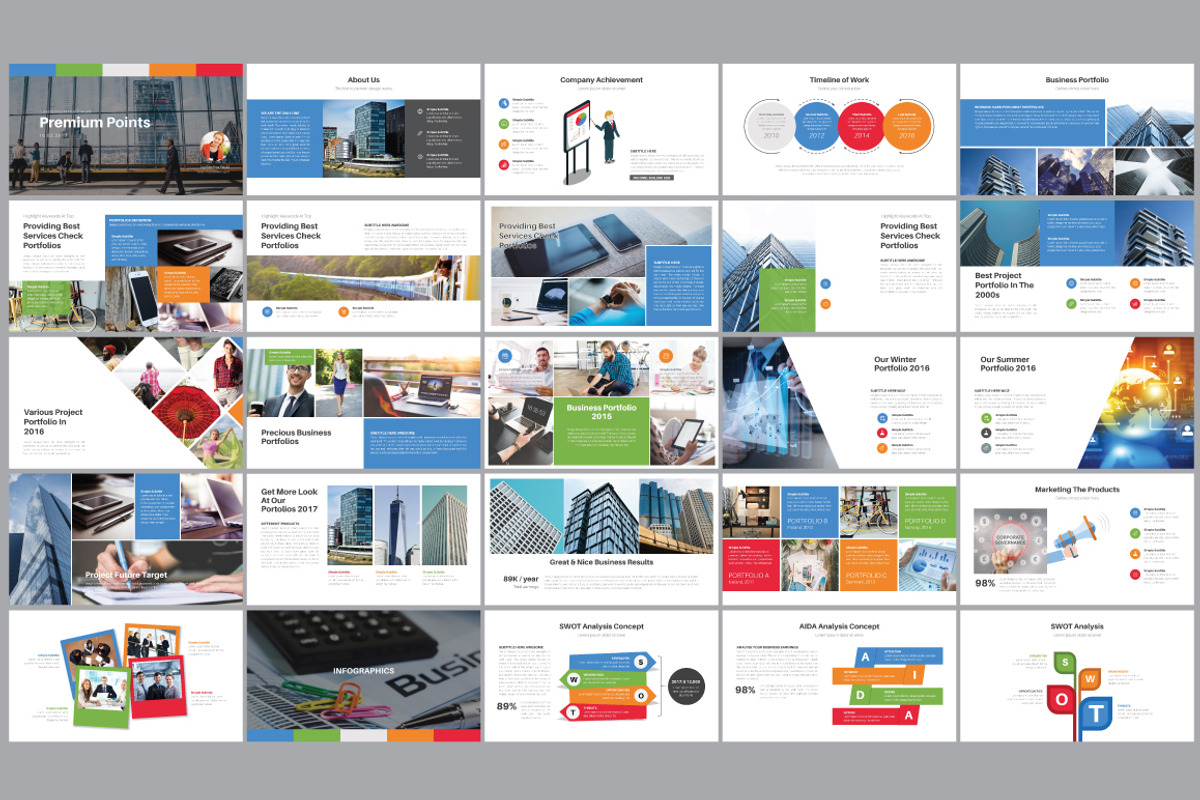 Ini Powerpoint Bundle, a Presentation Template by GreenDesign (Photo 5 of 7)