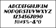 Theatrical Deco, a Font by Jeff Levine Fonts (Thumbnail 5 of 5)