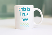 Memory Font, a Sans Serif Font by Cutie_Kate_Studio (Thumbnail 7 of 10)