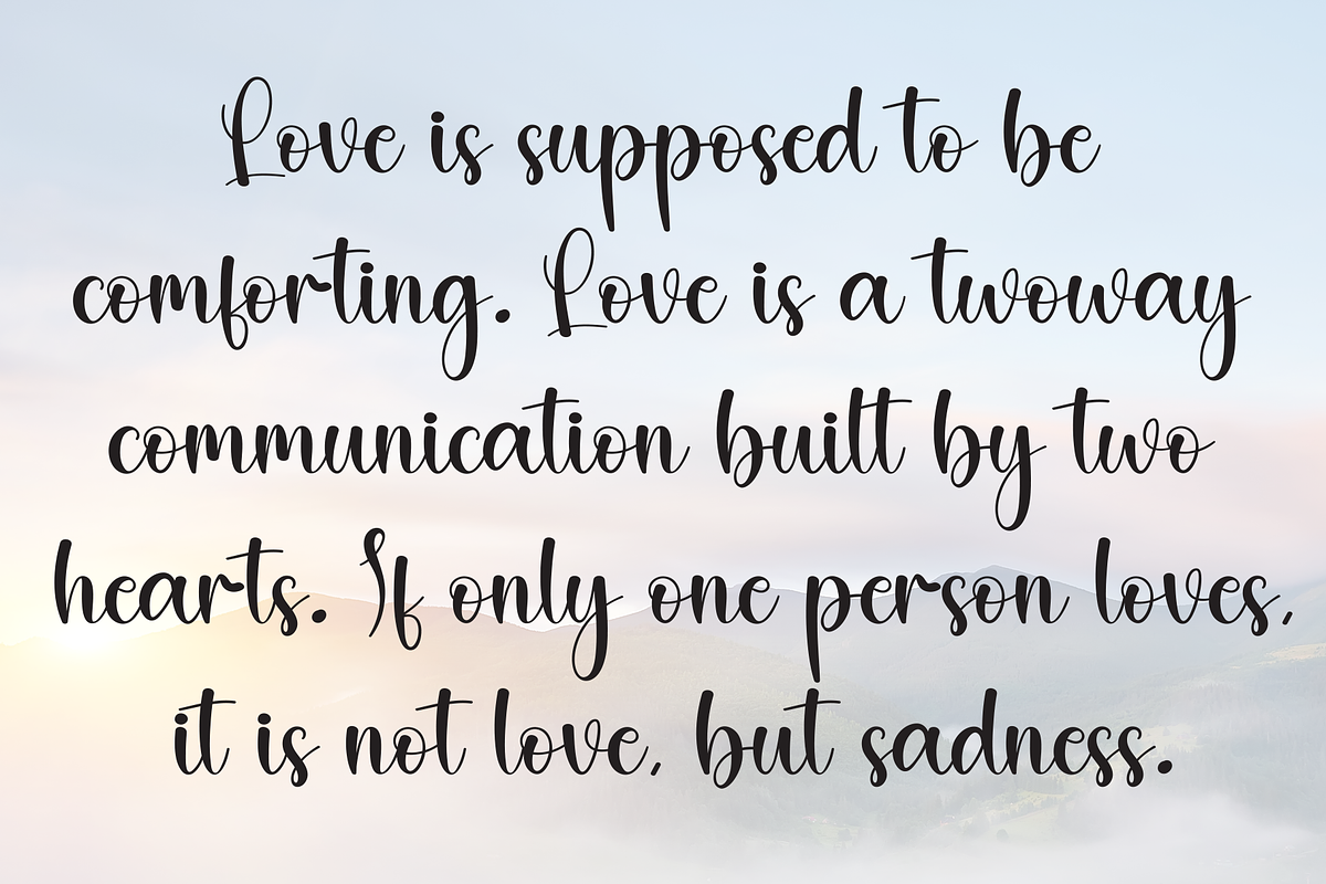 Belive | Script Font, a Handwritten Font by Scratchones (Photo 6 of 9)