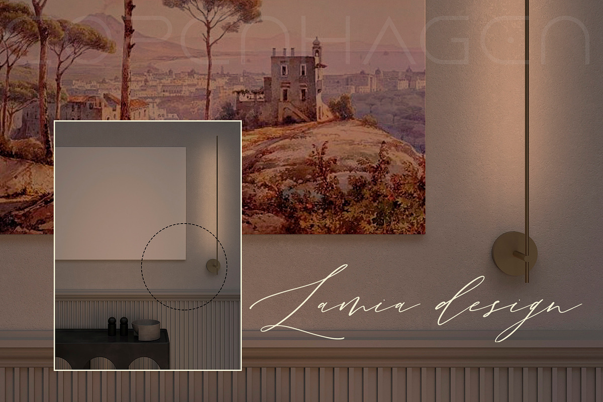 Copenhagen Frame Mockup Interior, a Household Mockup by LAMIA DESIGN (Photo 12 of 17)