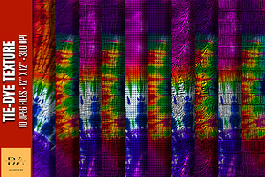 Tie-Dye Texture Digital Papers #86