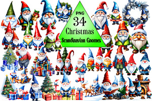 Christmas Scandinavian Gnomes, an Arts & Entertainment Photo by Wow Magic