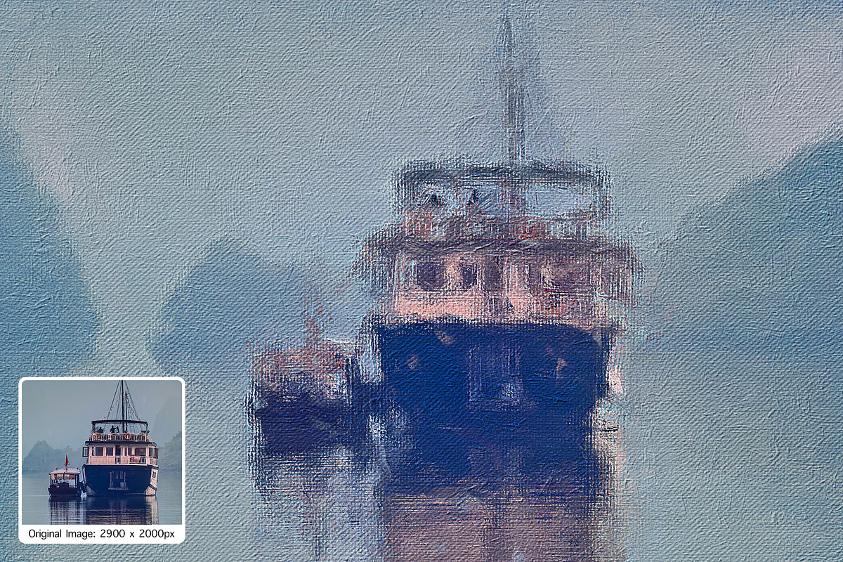 Impression Realistic Painting Effect, an Action Add-On by DesignRocket (Photo 2 of 7)