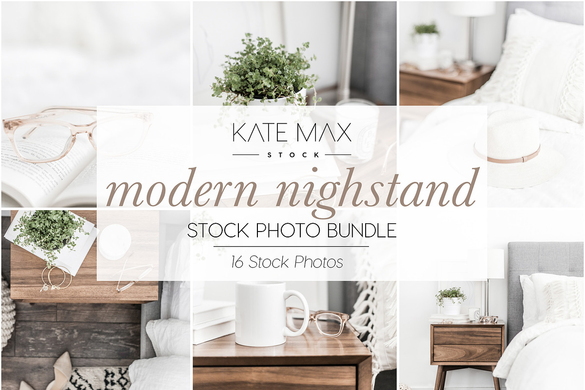 Neutral Nightstand Stock Photo Bundl, a Books & Magazine Mockup by Styled Stock House (Photo 1 of 3)