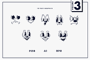 Retro Mascot Parts | VOL 3, an Illustration by GRPXSTORE (Thumbnail 2 of 5)