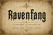 Ravenfang Gothic, a Blackletter Font by Wow Magic (Thumbnail 4 of 5)