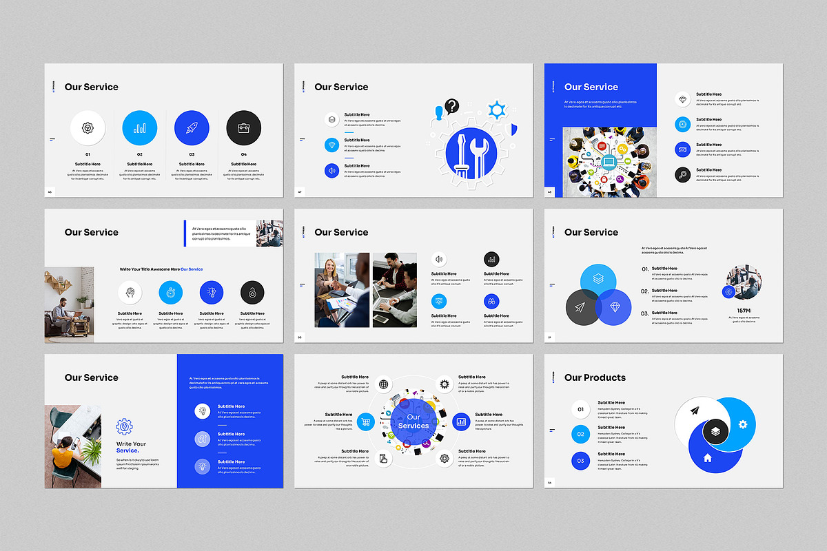 Pitch Deck PowerPoint Template, a Presentation Template by CreativeSlides (Photo 10 of 41)