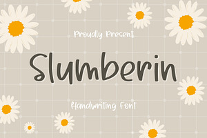 Slumberin Handwriting Font