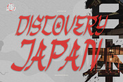 Nau Genzo | Brush Japanese Style, a Handwritten Font by Denustudios (Thumbnail 6 of 14)