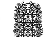 50 Floral French Window Ornament, a Decorative Illustration by Amazin_art (Thumbnail 3 of 29)