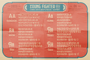 Young Fighter Vintage Display