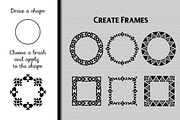 80 Tribal Pattern Brushes, a Brush Add-On by Elinorka (Thumbnail 4 of 7)