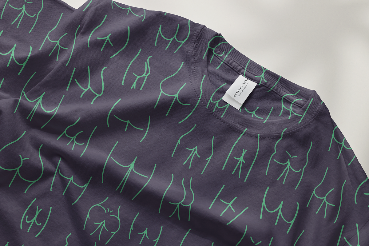 Butts Seamless Pattern, a Pattern Graphic by PatternLab. | Creative Market