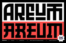 AREUM Display Font