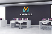 PSD Office Scene 3D Wall Mockup, a Product Mockup by Ayy (Thumbnail 5 of 15)