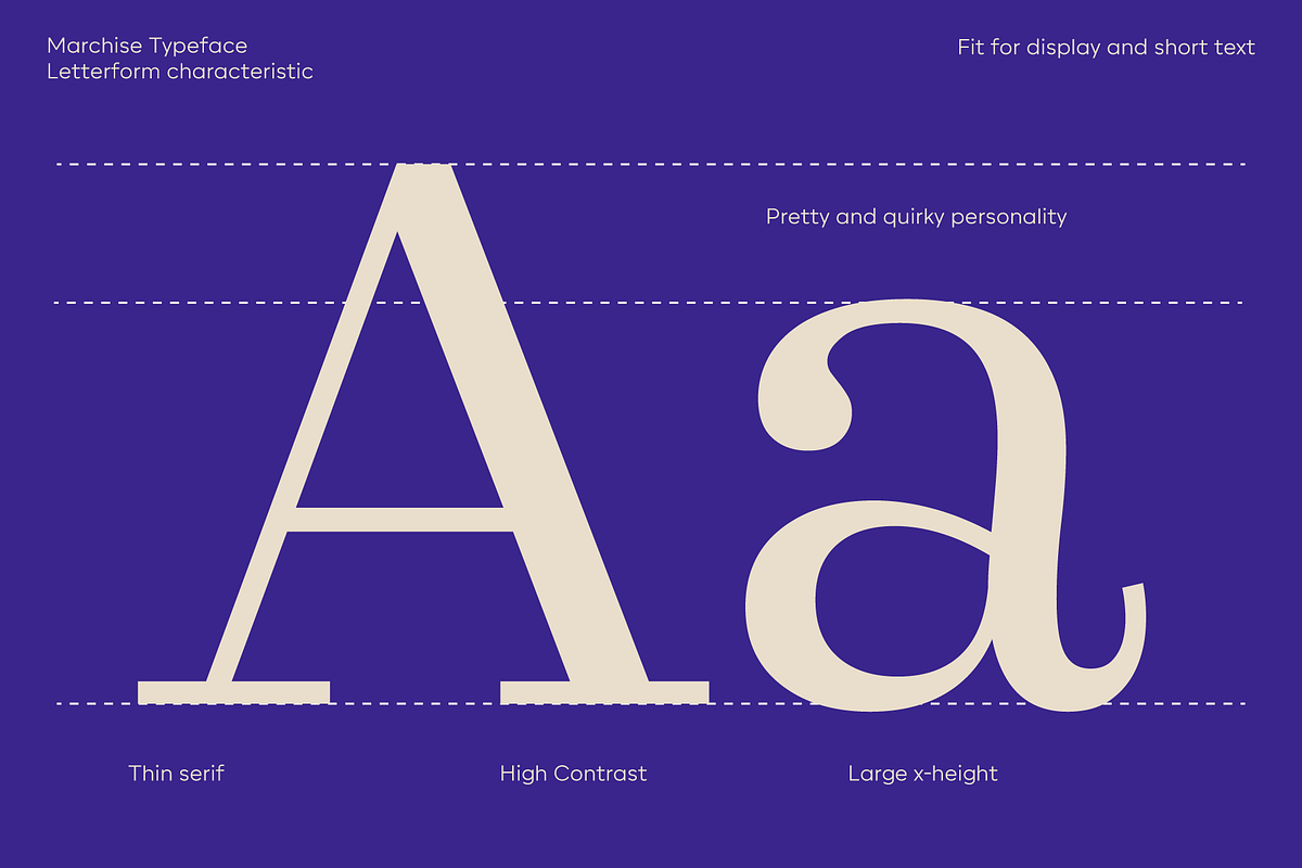 Marchise; 16 Classy Serif Fonts, a Serif Font by Eko Bimantara (Photo 4 of 14)