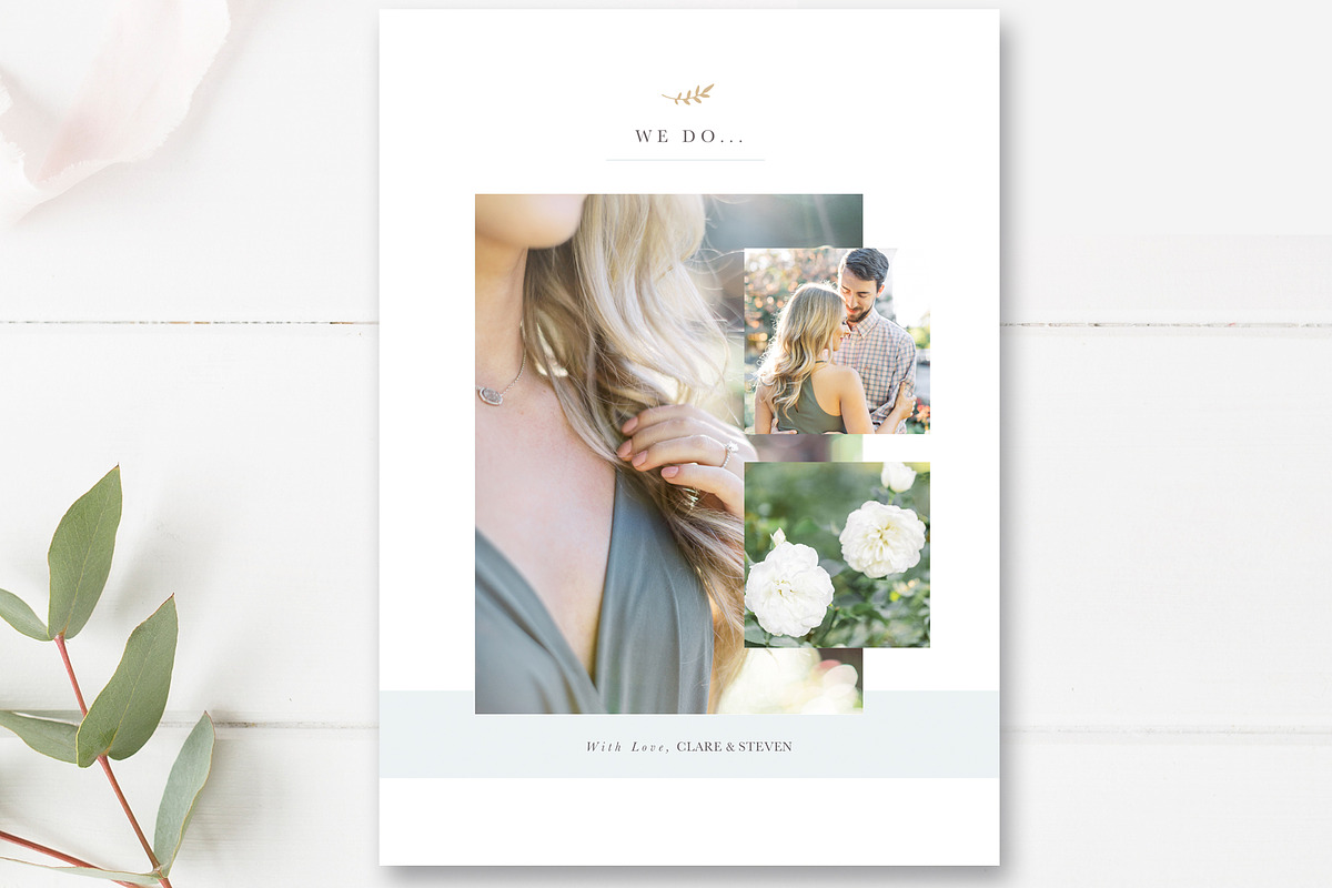 Save the Date Photo Card Template, an Invitation Template by By Stephanie Design (Photo 6 of 6)