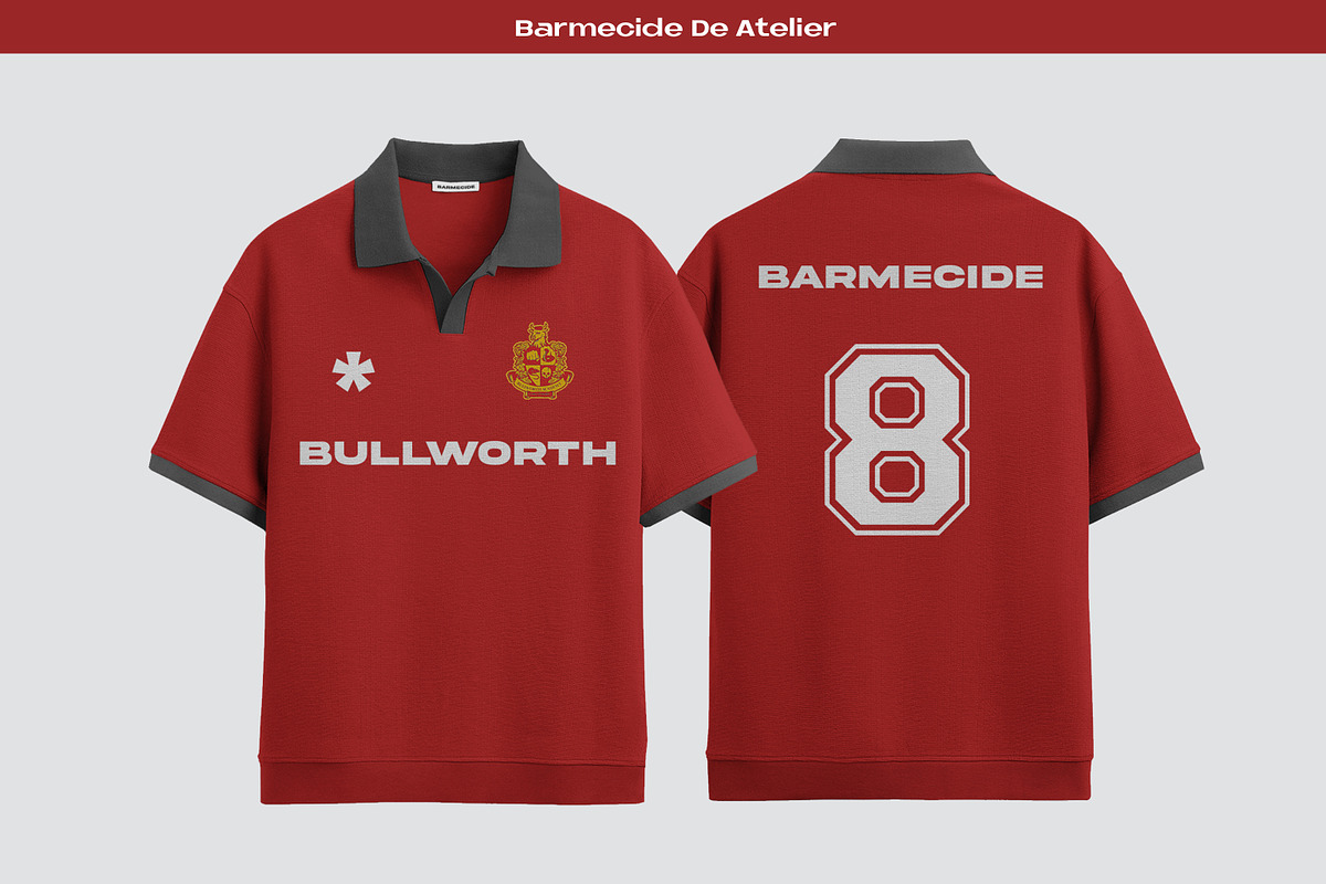 JERSEYS MOCKUP BUNDLE, a Shirt Mockup by Barmecide Mockup Studio (Photo 2 of 7)