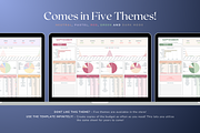 Standard Monthly Budget - Darkmode, a Templates & Theme by The Creative Plans co (Thumbnail 2 of 10)
