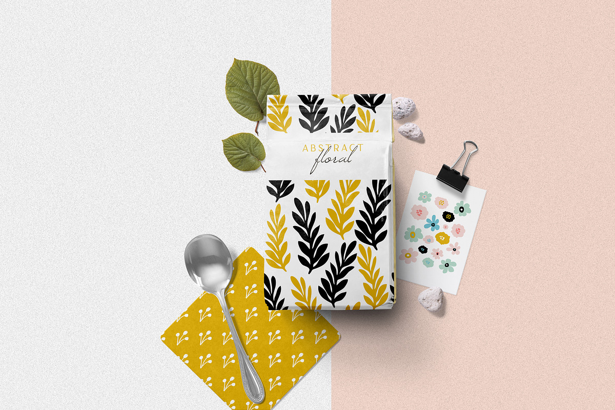 Abstract Floral Collection, a Pattern Graphic by Yamurchik (Photo 5 of 10)