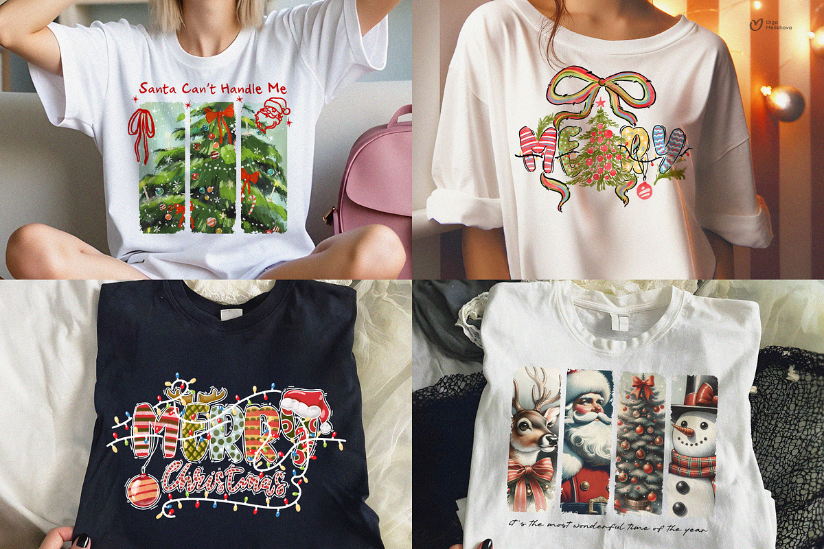 The Ultimate Christmas PNG Bundle, a Graphic by ollalya (Photo 6 of 7)