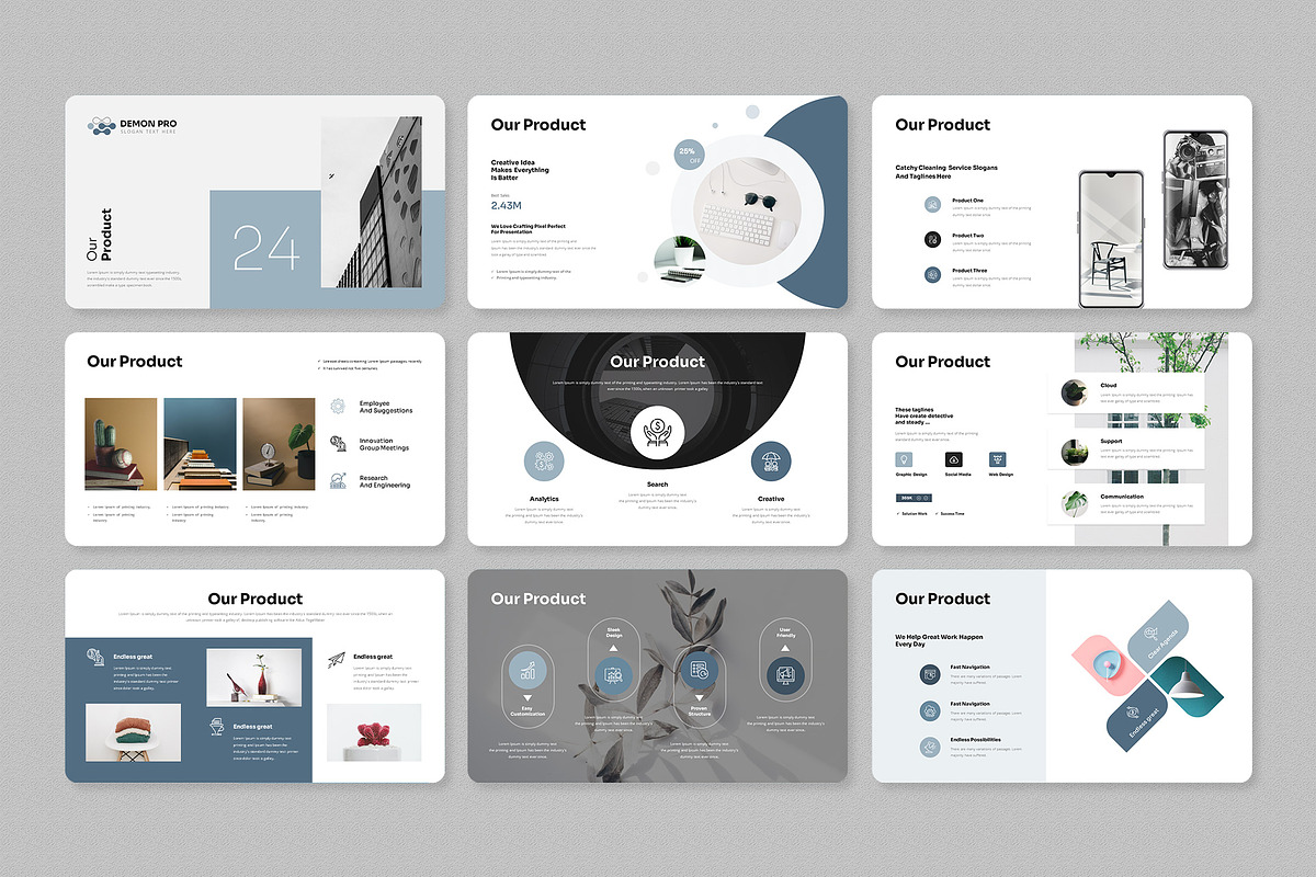 Business Plan PowerPoint Template, a Presentation Template by GenerousArt (Photo 27 of 38)