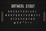 Oatmeal Stout - 5 Styles, a Font by Hustle Supply Co. (Thumbnail 3 of 6)