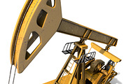 Oil Pump Jack, an Object 3D Model by Tedi Permana (Thumbnail 10 of 13)