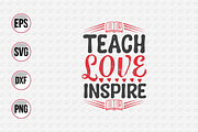 Teacher typographic quotes design., a Graphic by Uniquesvg99 (Thumbnail 9 of 21)