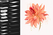 Watercolor Digital Brushes Procreate, a Brush Add-On by Elenbushe (Thumbnail 2 of 5)