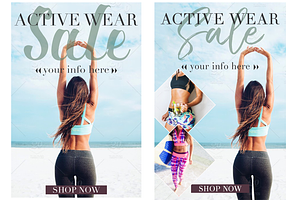 Active Wear Template