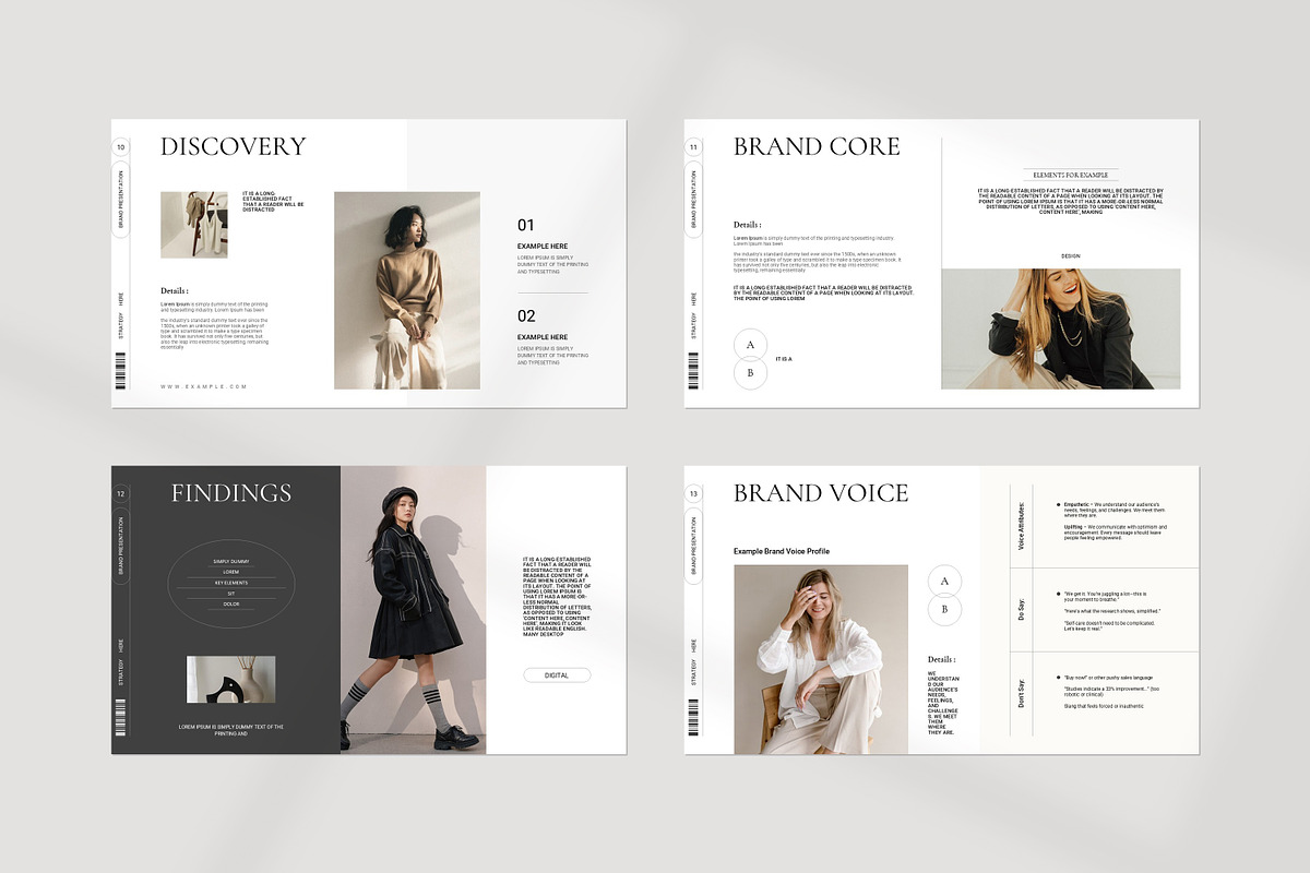 Brand Strategy Presentation Template, a Presentation Template by PrintIdea (Photo 4 of 8)