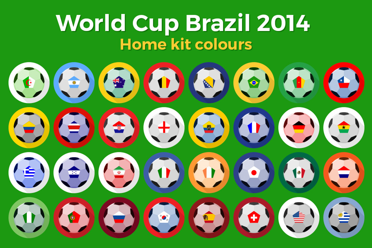 World Cup - Team flag footballs, an Icon by GLXY (Photo 2 of 4)