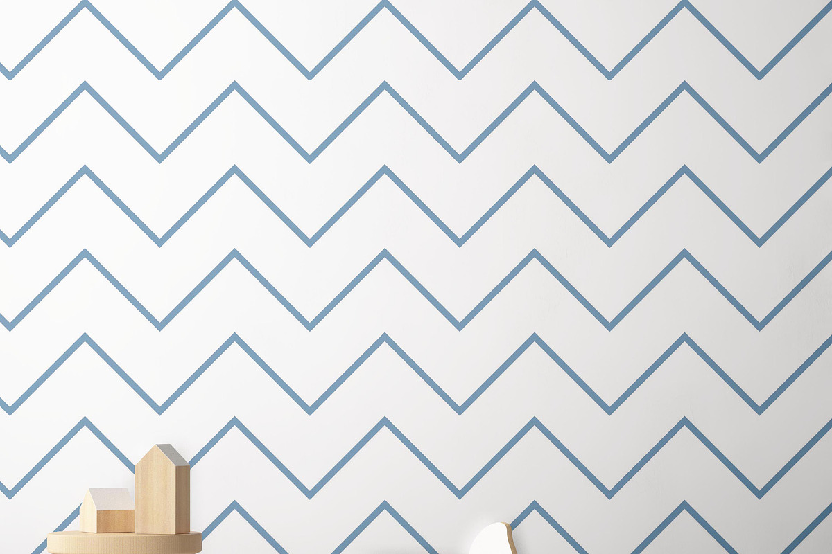 Mockup wall in the children's room, a Print Template by FilL239 (Photo 4 of 5)