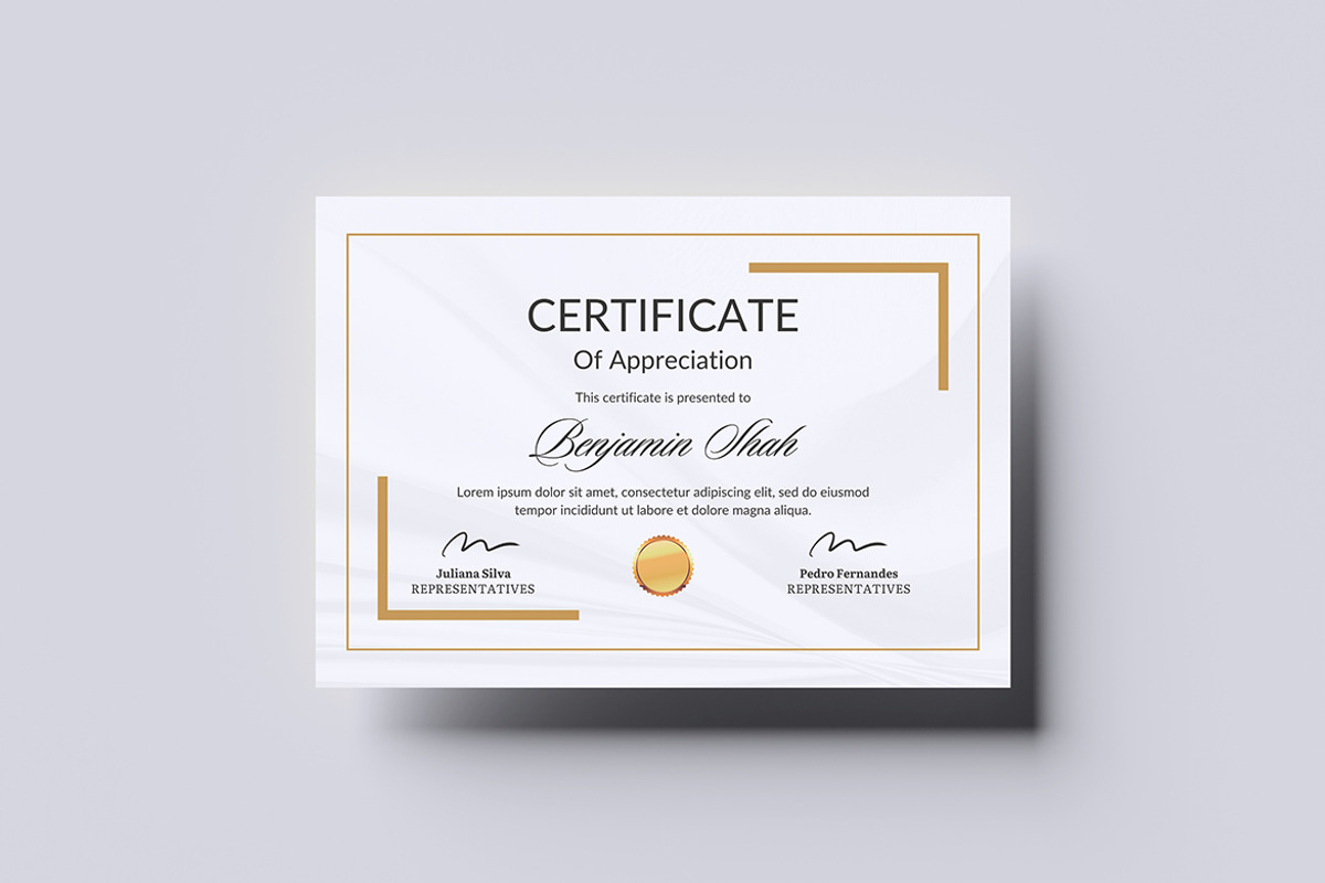 Certificate Mockup, a Flyer Template by graphicstory (Photo 2 of 11)