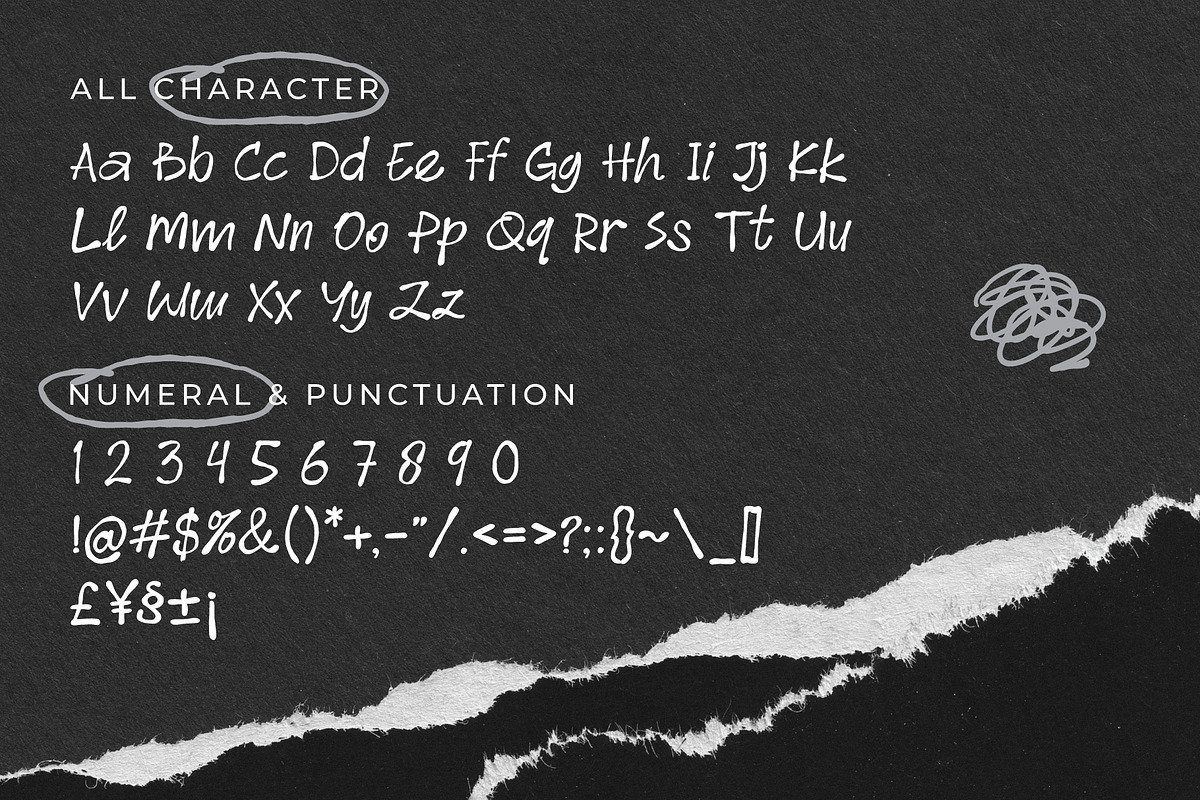 Misty Note - Handwritten, a Font by Lettermine (Photo 7 of 11)