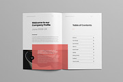 Company Profile Template | MS Word, a Brochure Template by HiveArts (Thumbnail 2 of 9)