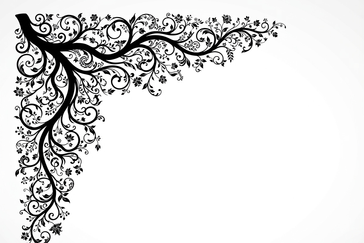 50 Tree Branch Corner Silhouette, a Decorative Illustration by Amazin_art (Photo 18 of 46)