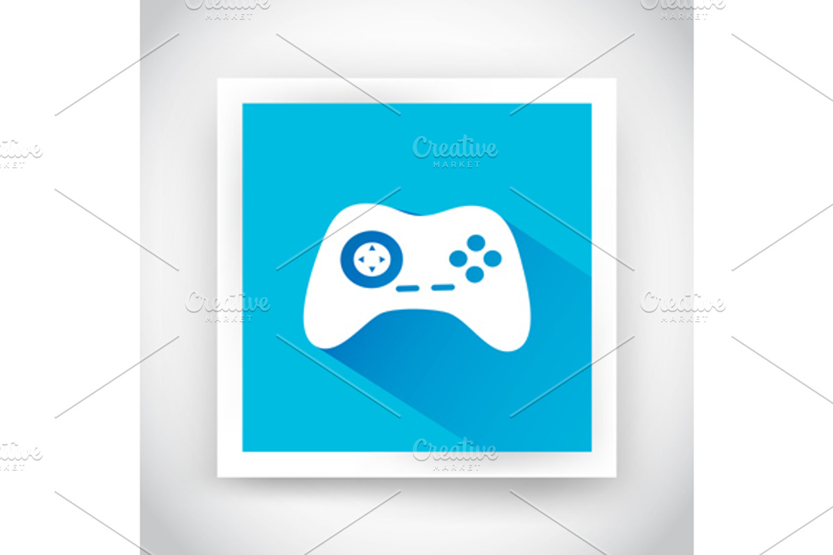 Icon of joystick for web and mobile
