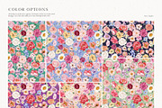 FLORAMA 6 Floral Seamless Patterns, a Pattern Graphic by Veris Studio (Thumbnail 16 of 34)