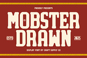 CS Mobster Drawn, a Slab Serif Font by Craft Supply Co. (Thumbnail 1 of 8)
