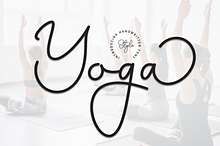 yoga | Script Font