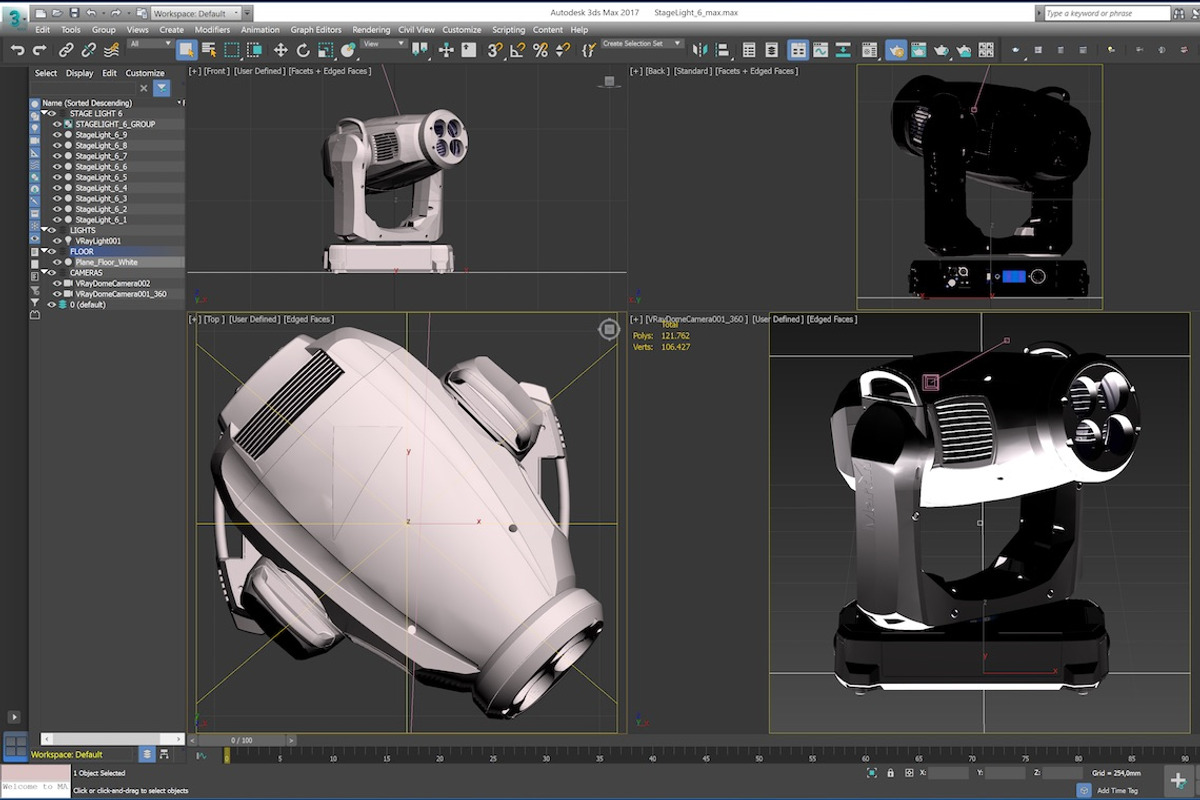 Stage Lighting Collection-14 PCS, an Object 3D Model by akerStudio (Photo 109 of 309)