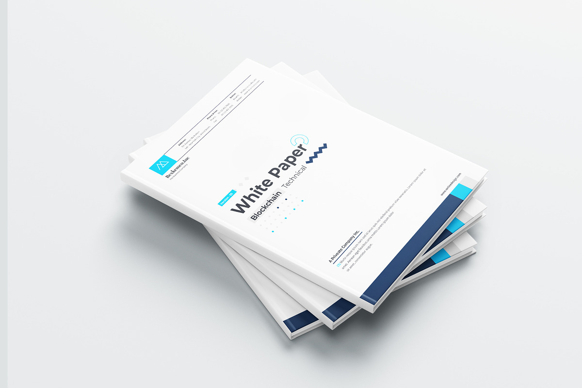 White Paper | Canva, Word, & Indd, a Brochure Template by obayes (Photo 3 of 30)
