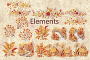 TROPICAL HOMESTEAD, a Pattern Graphic by rumacorakstudio (Thumbnail 3 of 6)