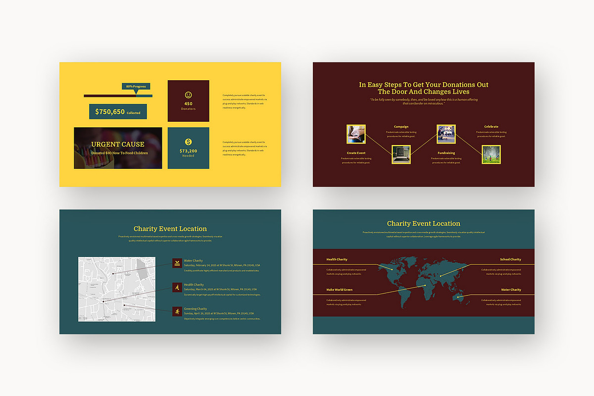 Kota : Charity Pitch Keynote, a Presentation Template by Punkl Camp (Photo 5 of 16)