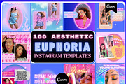 EUPHORIA AESTHETIC IG Template, a Social Media Template by PLANETSEL (Thumbnail 6 of 6)
